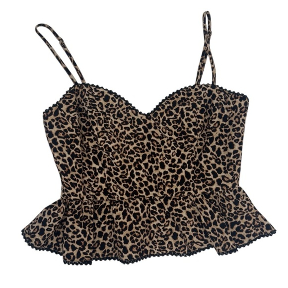 Leopard Print Women's Top